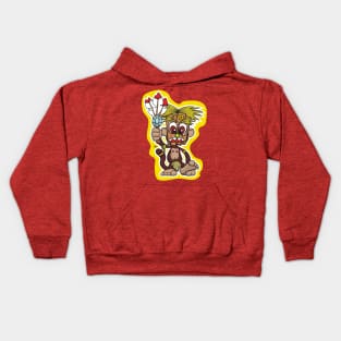 Little Ape Warrior Kids Hoodie